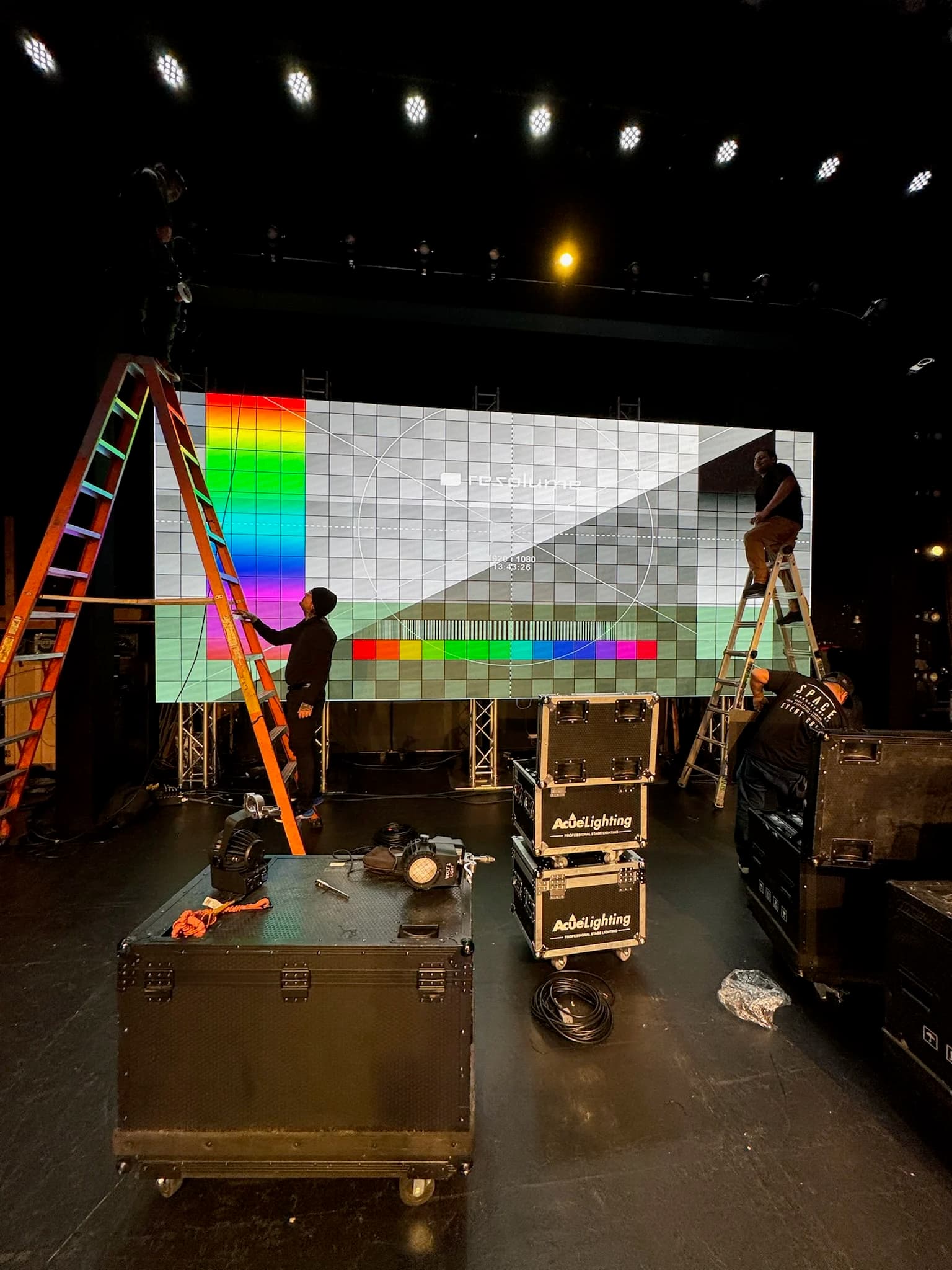 Live event production by Space Productions LA